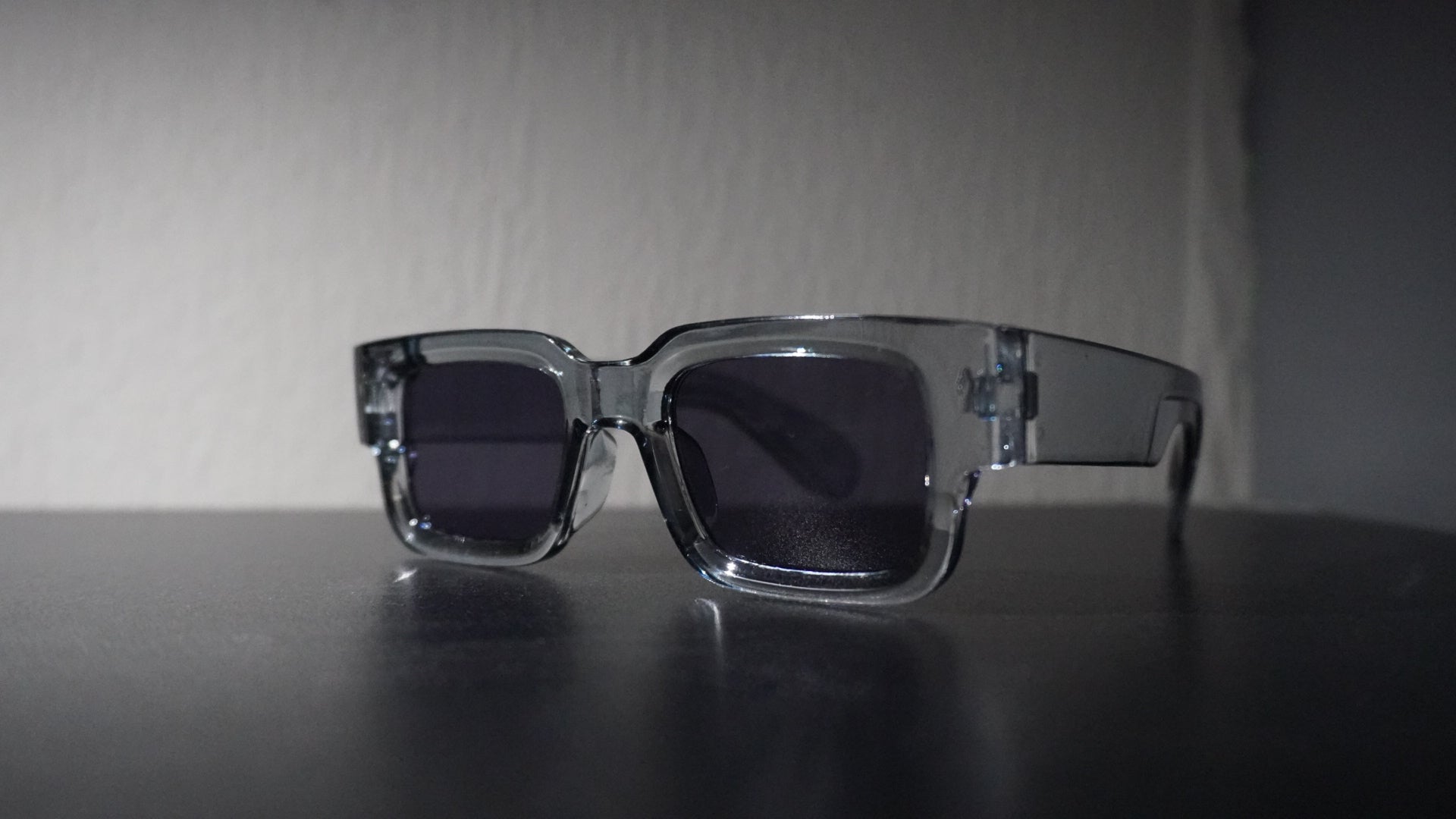 Transparent Frame Sunglasses