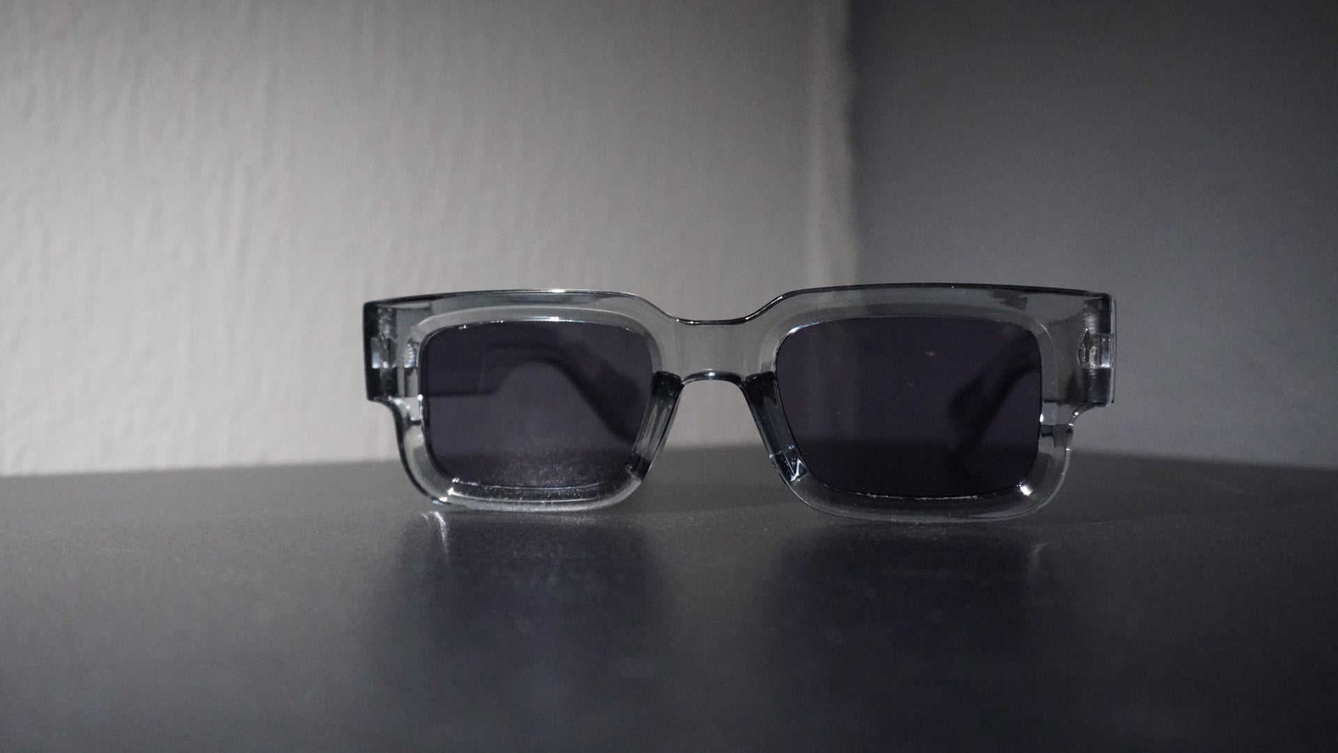 Transparent Frame Sunglasses