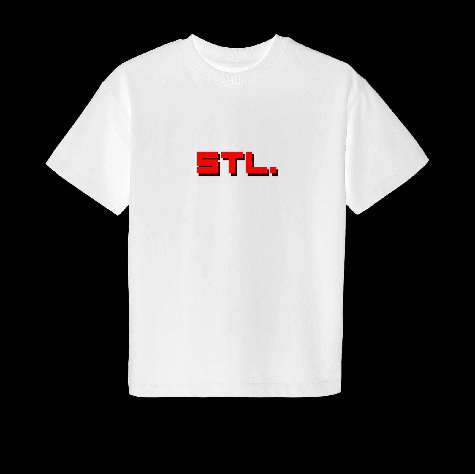STL Red White Logo White