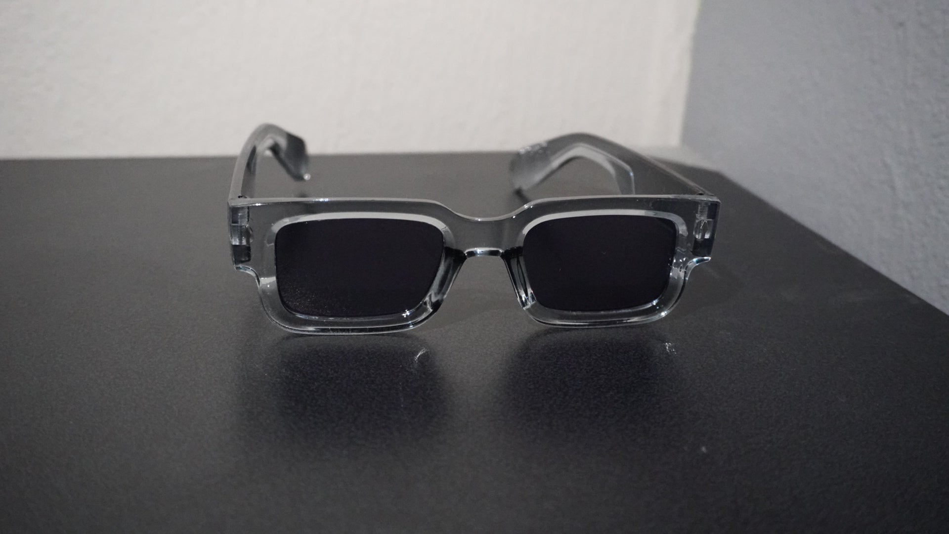 Transparent Frame Sunglasses