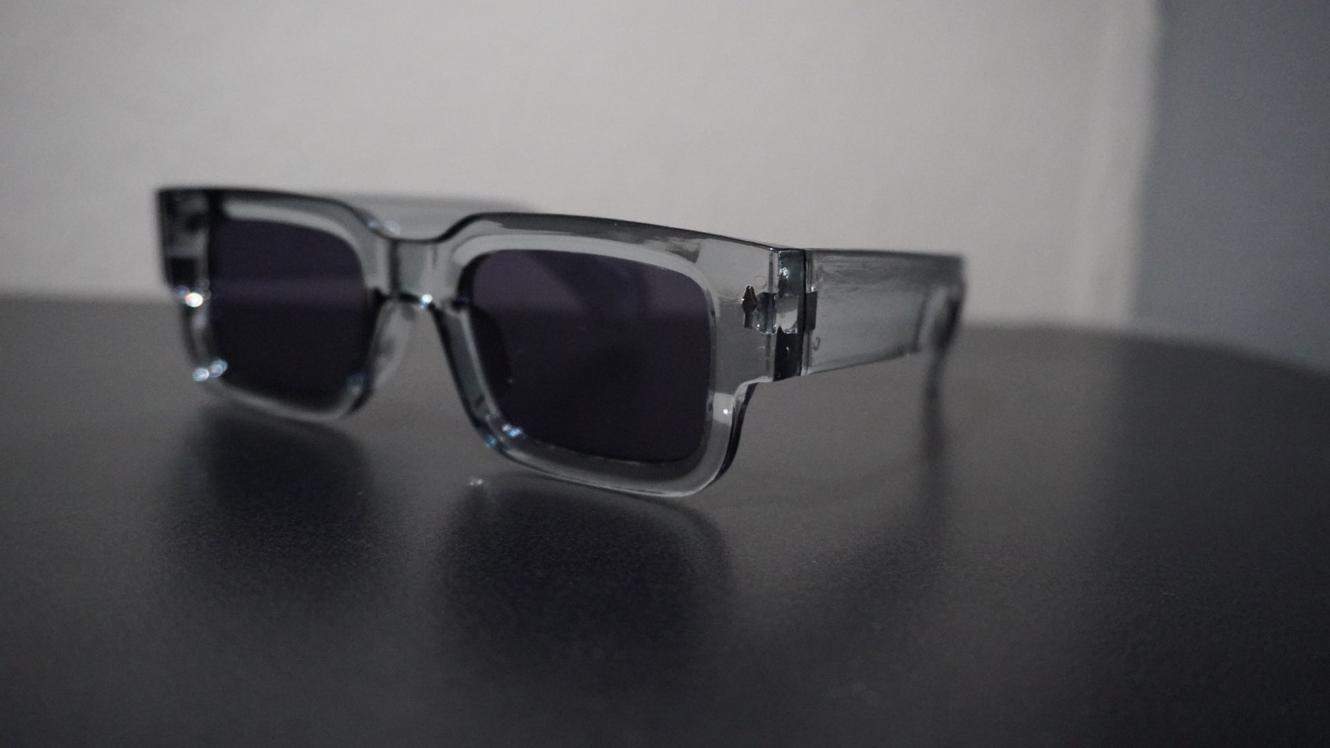 Transparent Frame Sunglasses