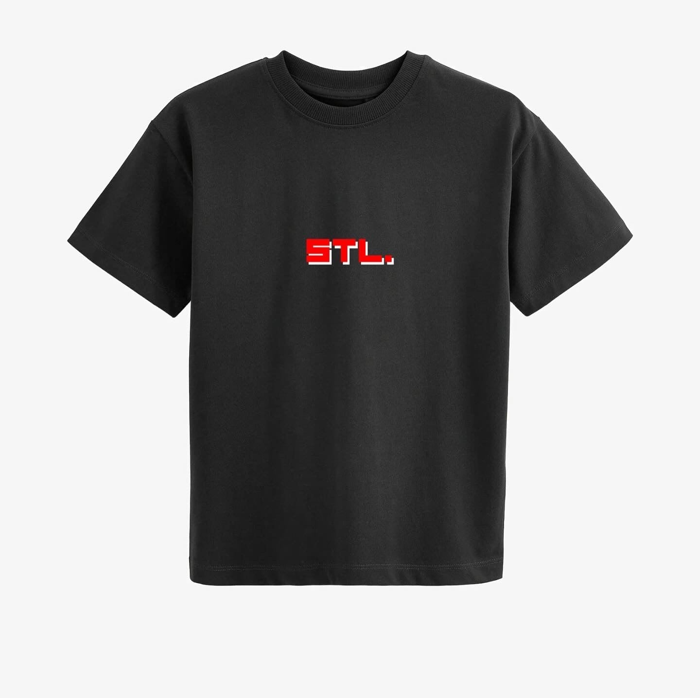 STL Red White Logo Black