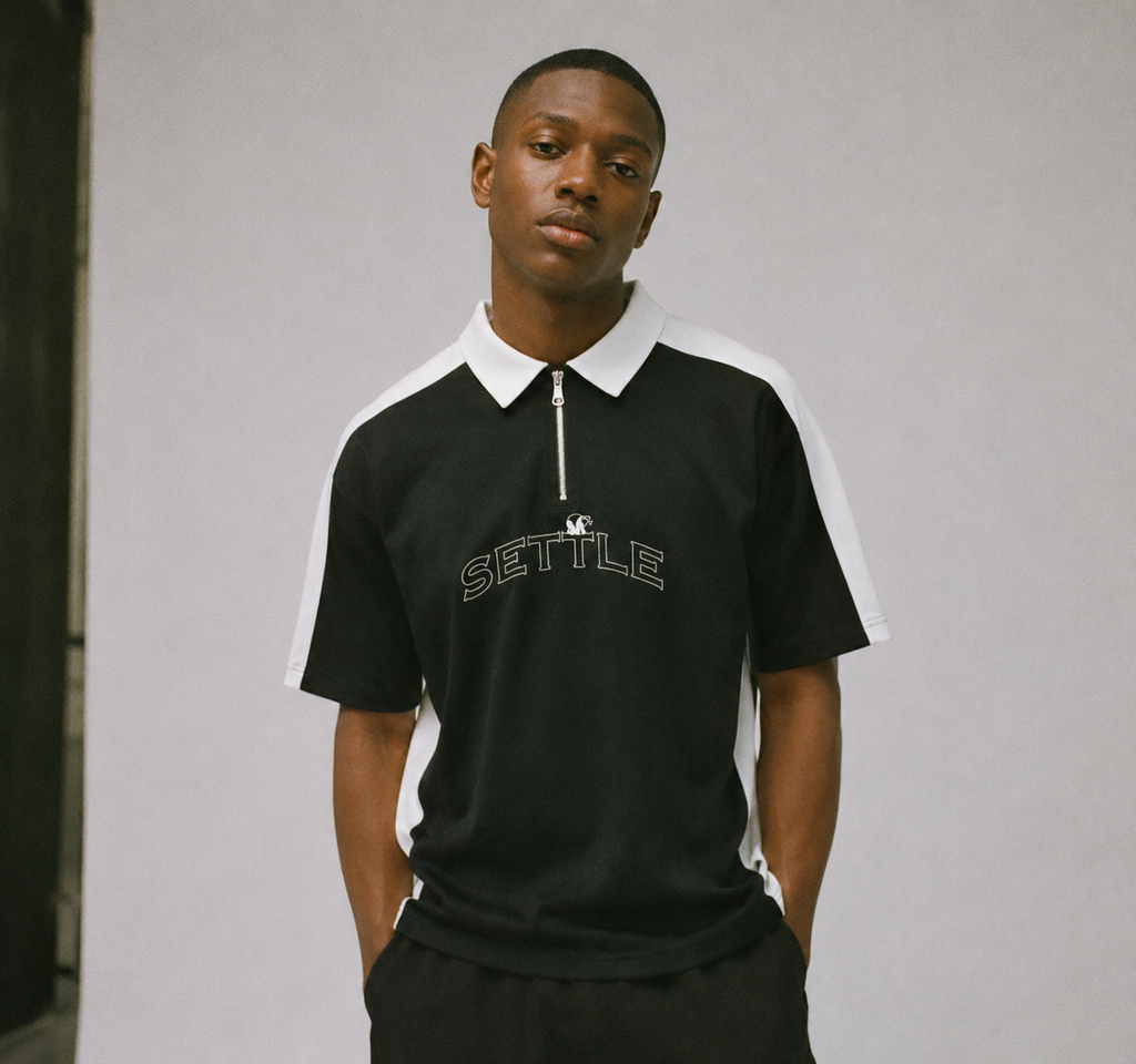 Settle Quarter Zip Tee