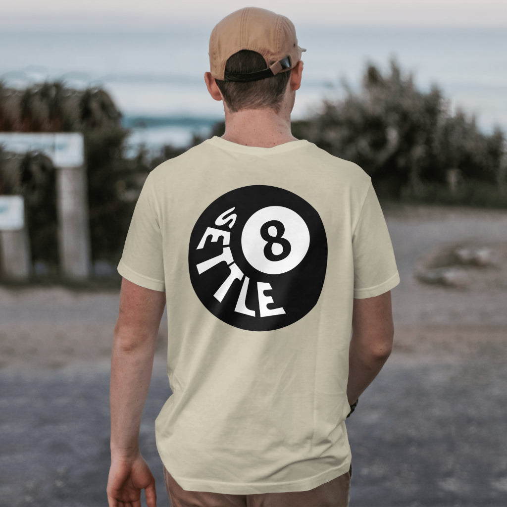 Settle 8Ball Tee Sandy