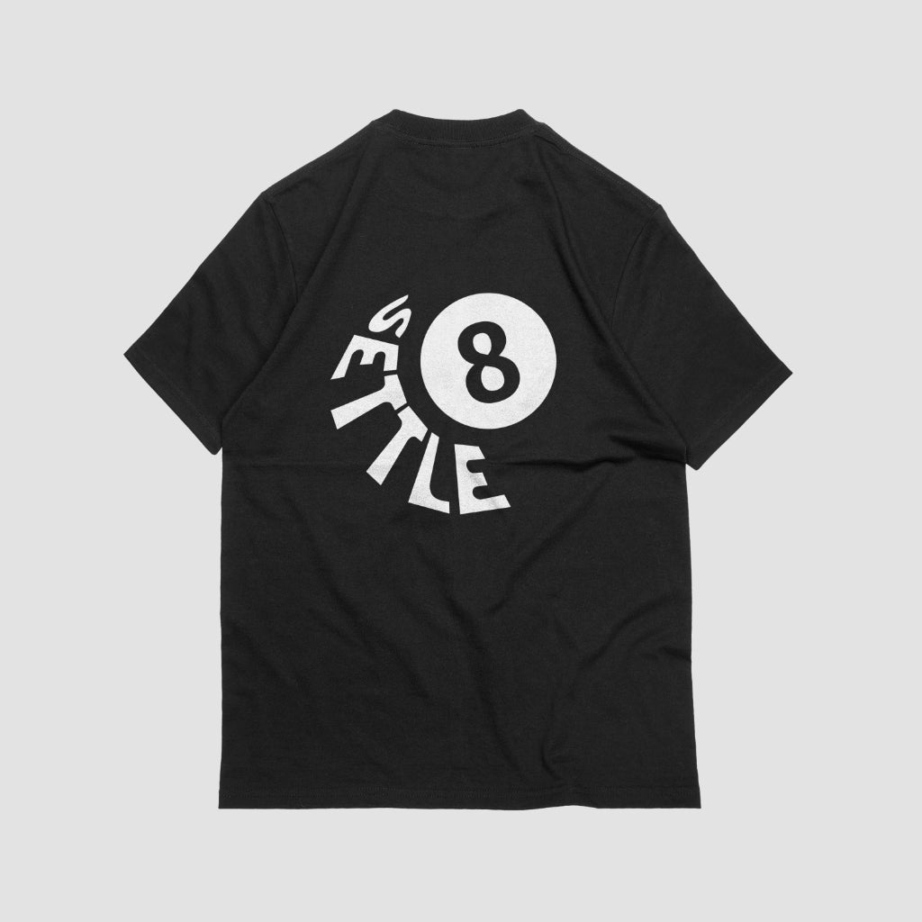 Settle 8Ball Tee Black