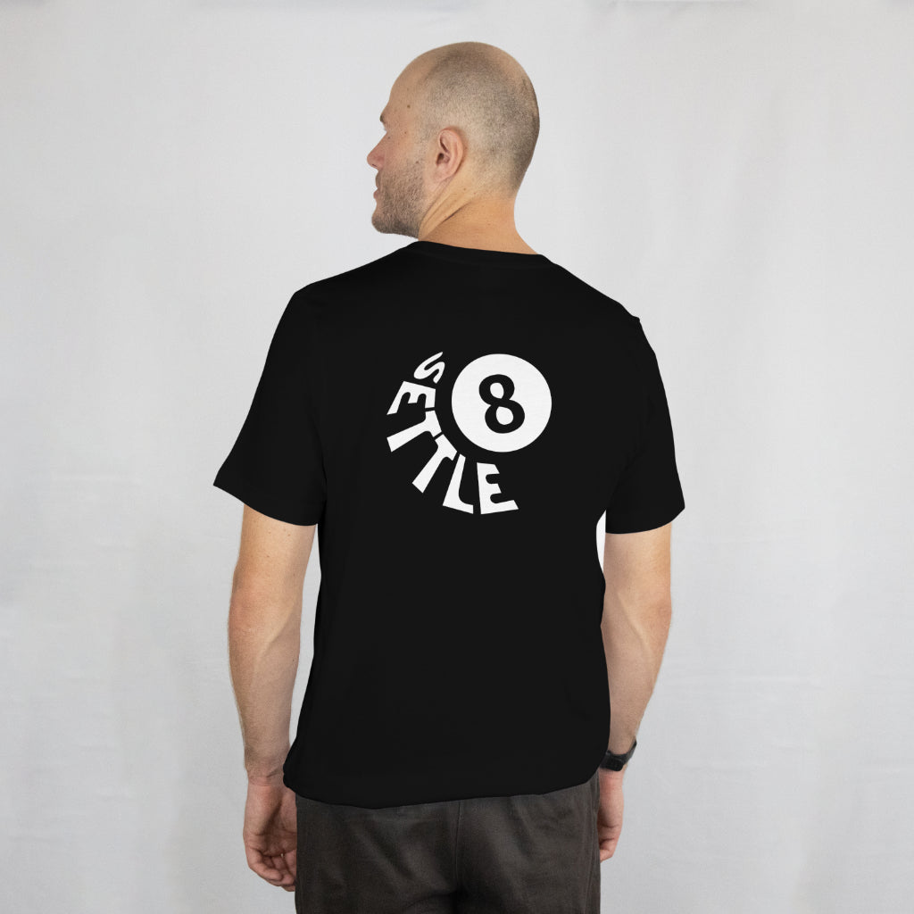 Settle 8Ball Tee Black