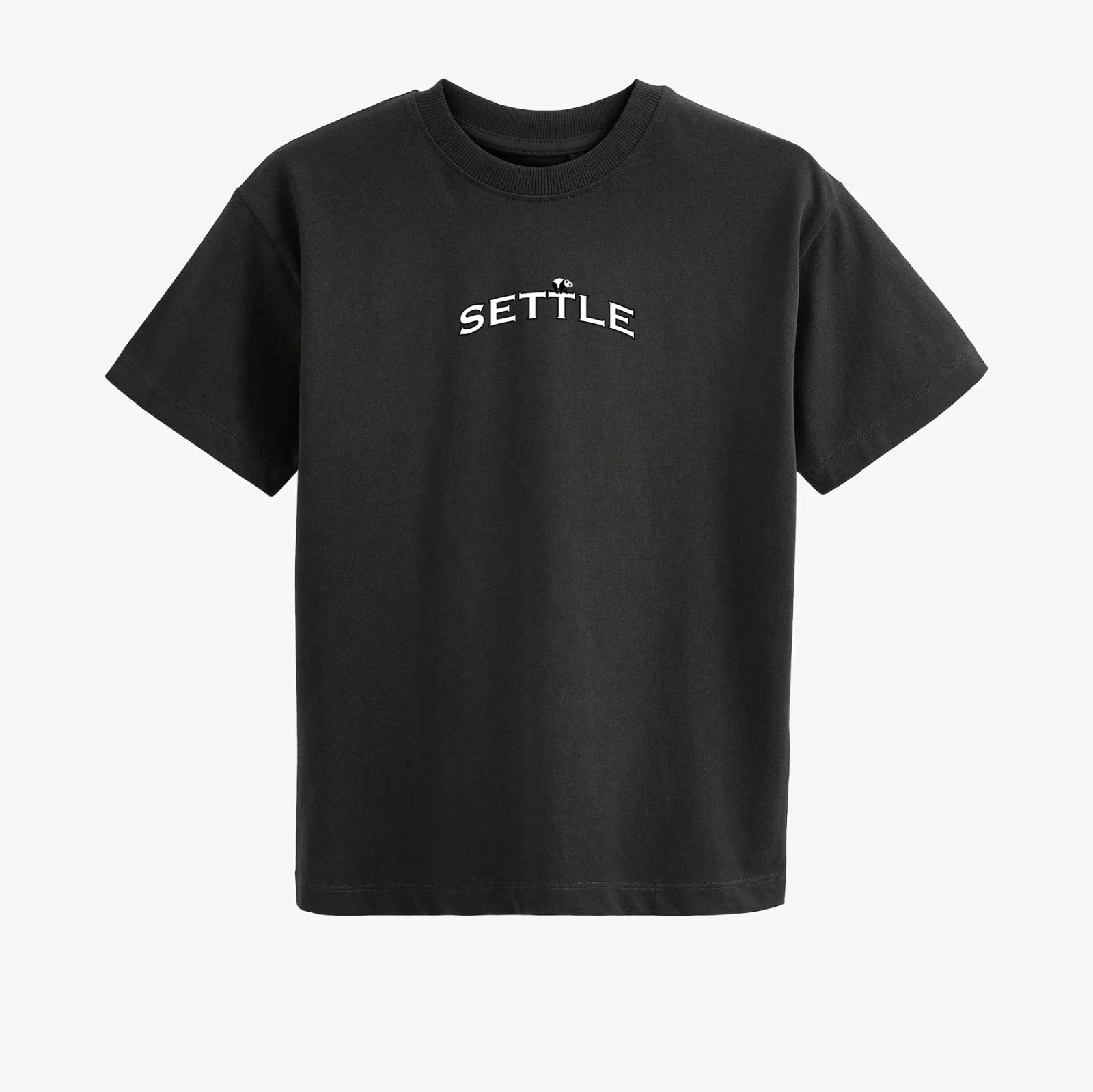 Settle Panda Logo Black